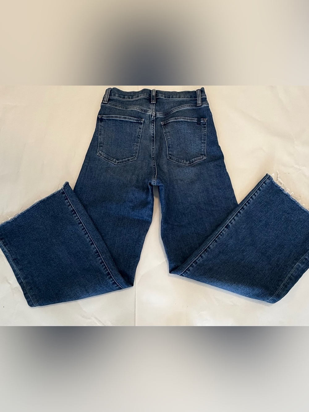 Joe’s Jeans-The Mia Dark Blue High-Rise Wide ankle Women’s Jeans - Picture 2 of 4